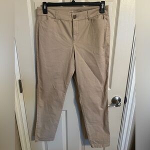 Old Navy Women's Skinny Roldoats Chino Pants, Khaki, Sz 8